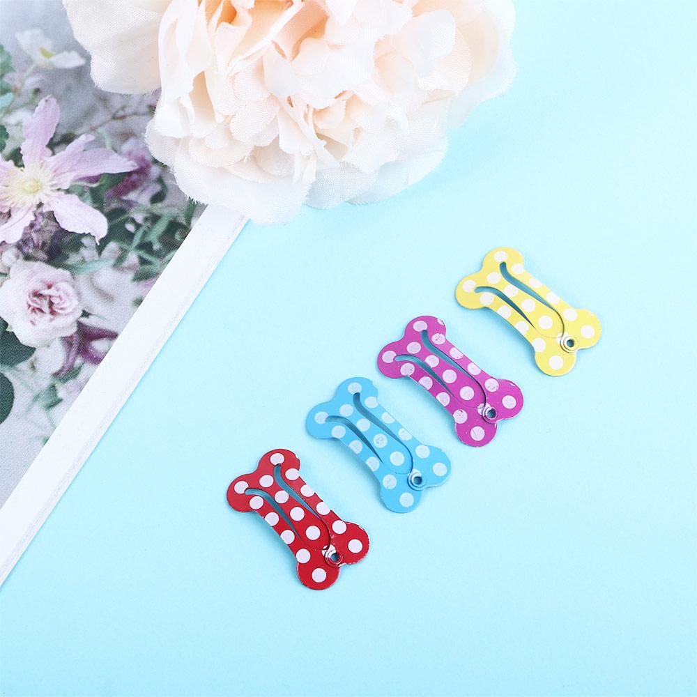 Shape Dot Pattern for Small Dogs Puppy Grooming Accessories Pet Hairpin Dog Supplies Dog Hair Clip