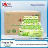 Tea Language Mini Handkerchief Facial Tissues for Women and Students - Portable 36-Sheet Pack