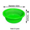 Round Plastic Kitchen Drain Basket Set