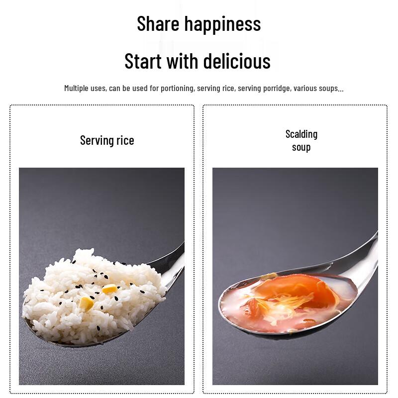 Churong 304 Stainless Steel Multi-purpose Spoon