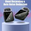 Mini Wireless Microphone for IPhone Android Cameras Wireless Microphone for Interviews Vlog Noise Cancelling Lavalier Microphone