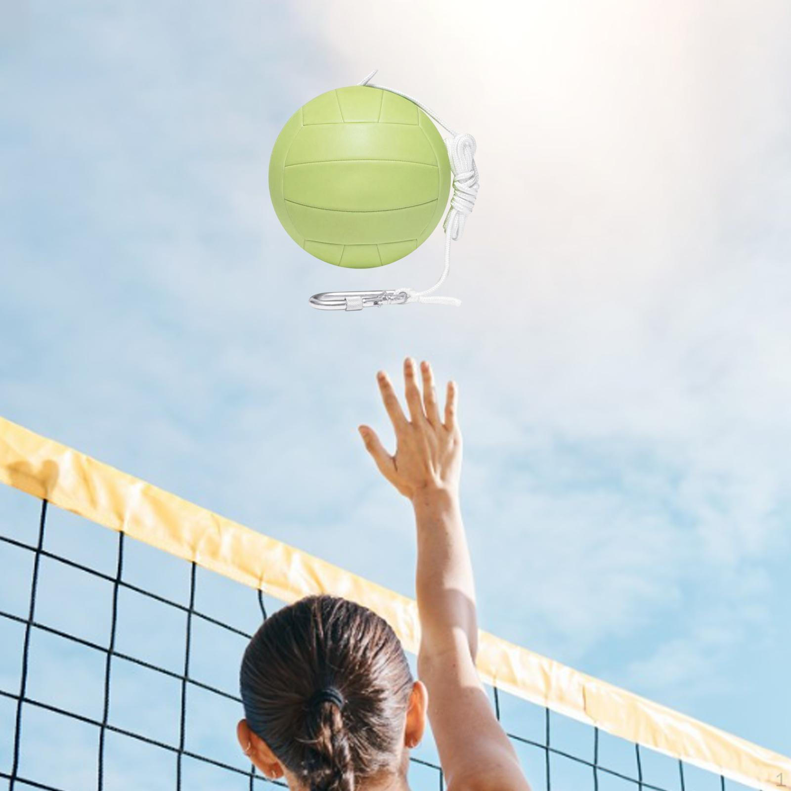 

Портативная замена мяча и веревки Tetherball с тросом для насоса Green