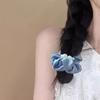 Elegant Pearls Large Scrunchie Hair Band For Women Sweet Hair Ornament Elastics Ponytail Holders Hair Tie Hair Accessories
