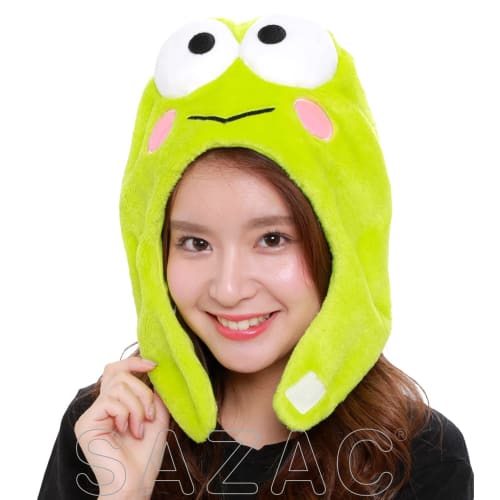 SAZAC Kigurumi Cap Sanrio Kerokerokeroppi