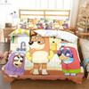 Cute Cartoon Printed Quilt Cover Bedding Set Exquisite Set Bedspread Bedspread Set Bedding Set Luxury Birthday Gift