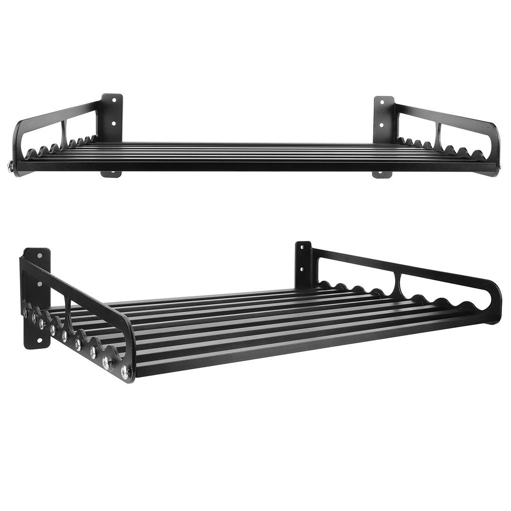 Wall Mounted Microwave Oven Shelf Bracket Storage Rack Holder Household Kitchen Organizer50x40cm