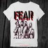 ZC140 Fear Neue Band Musik Punk T-Shirt für Erwachsene Cooles Musik-Vintage-Wasch-Streetwear-Top für den täglichen Gebrauch Stilvolle Designerkleidung
