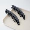 Korean Large PC Banana Clip for Thick Hair, Vertical Clip for Ponytails, High-End Internet Celebrity Hair Accessory.