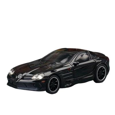 1/32 Scale Mercedes-Benz SLR McLaren 722S Super Sport Toy Car Model Diecast Vehicle Miniature Sound & Light Collection Gift for Kid