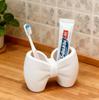 Adorable Bow-Shaped Toothbrush & Pen Holder Stand - Bow Accent for Bathroom, Bedroom - Cute Toothbrush & Pen Display For Desktop