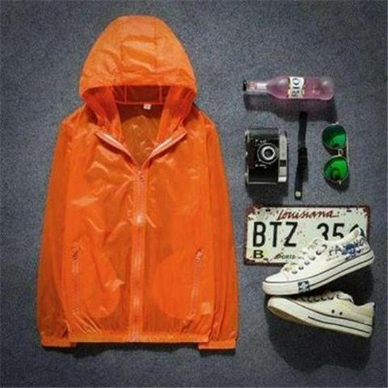 

Men s Plus Size Lightweight Sunscreen Jacket for Outdoor Summer Protection 4XL for 165-180 jin чистий білий колір