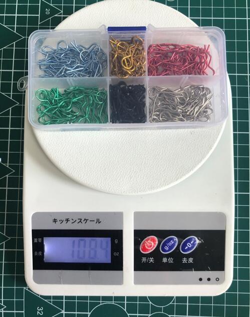 RC Body Clips Pins Rc Car Body Clips R Pins Stainless Steel Parts 6 Colors  (180Pcs)