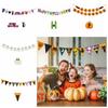 Pumpkin Halloween Birthday Flags Bat Ghost Decor Flag Funny Witch Pumpkin Pull Flags  Halloween