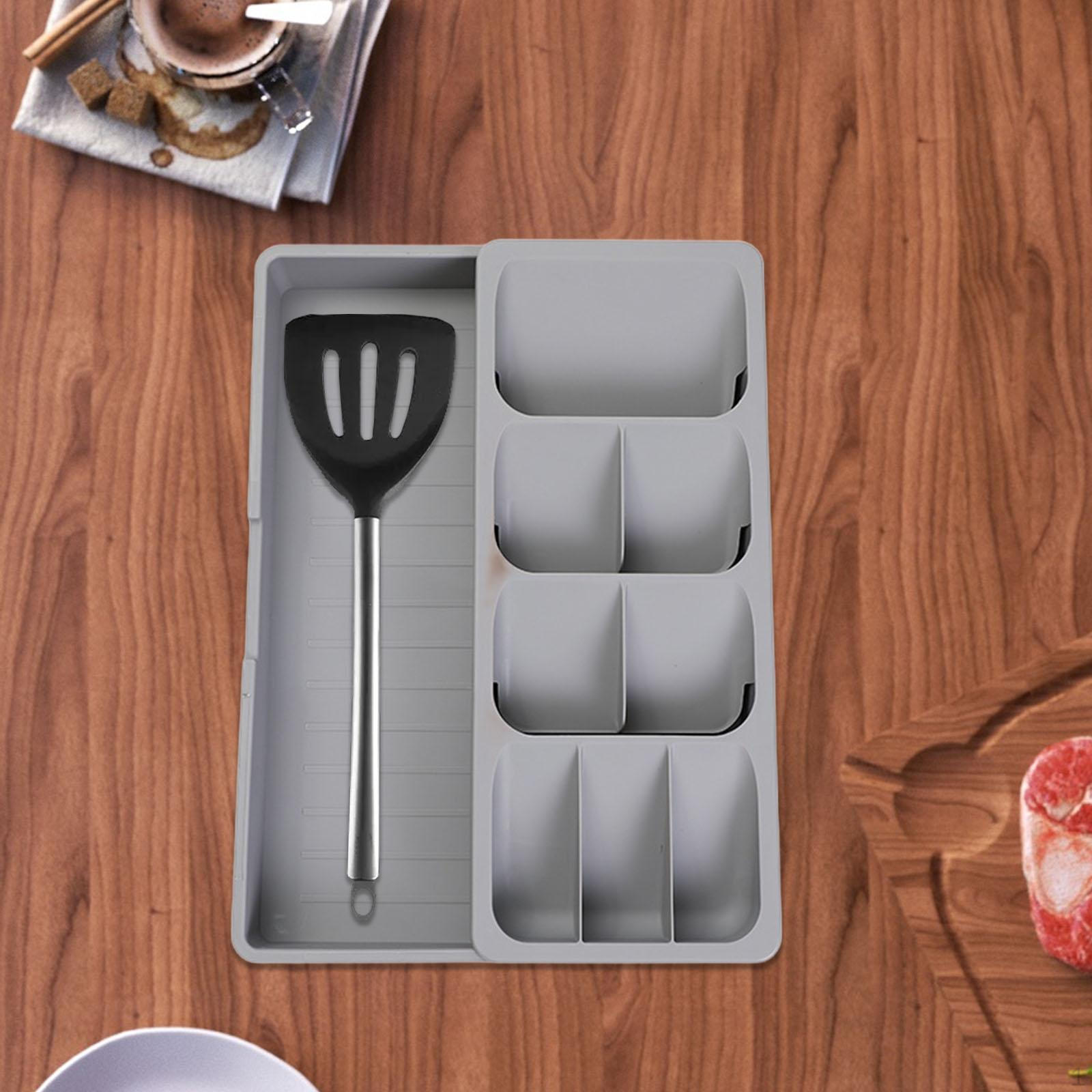 

Столовые приборы Поднос для столовых приборов Органайзер для столовых приборов Ложки Вилки Большая посуда Мульти-разделители B