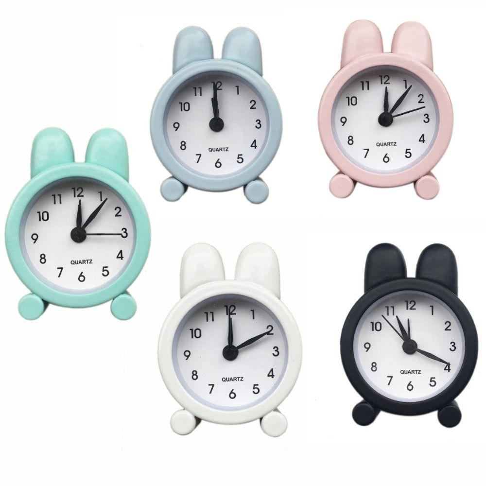 

Мультфильм цифровые мини-часы для спальни настольные часы будильник дизайн кролика