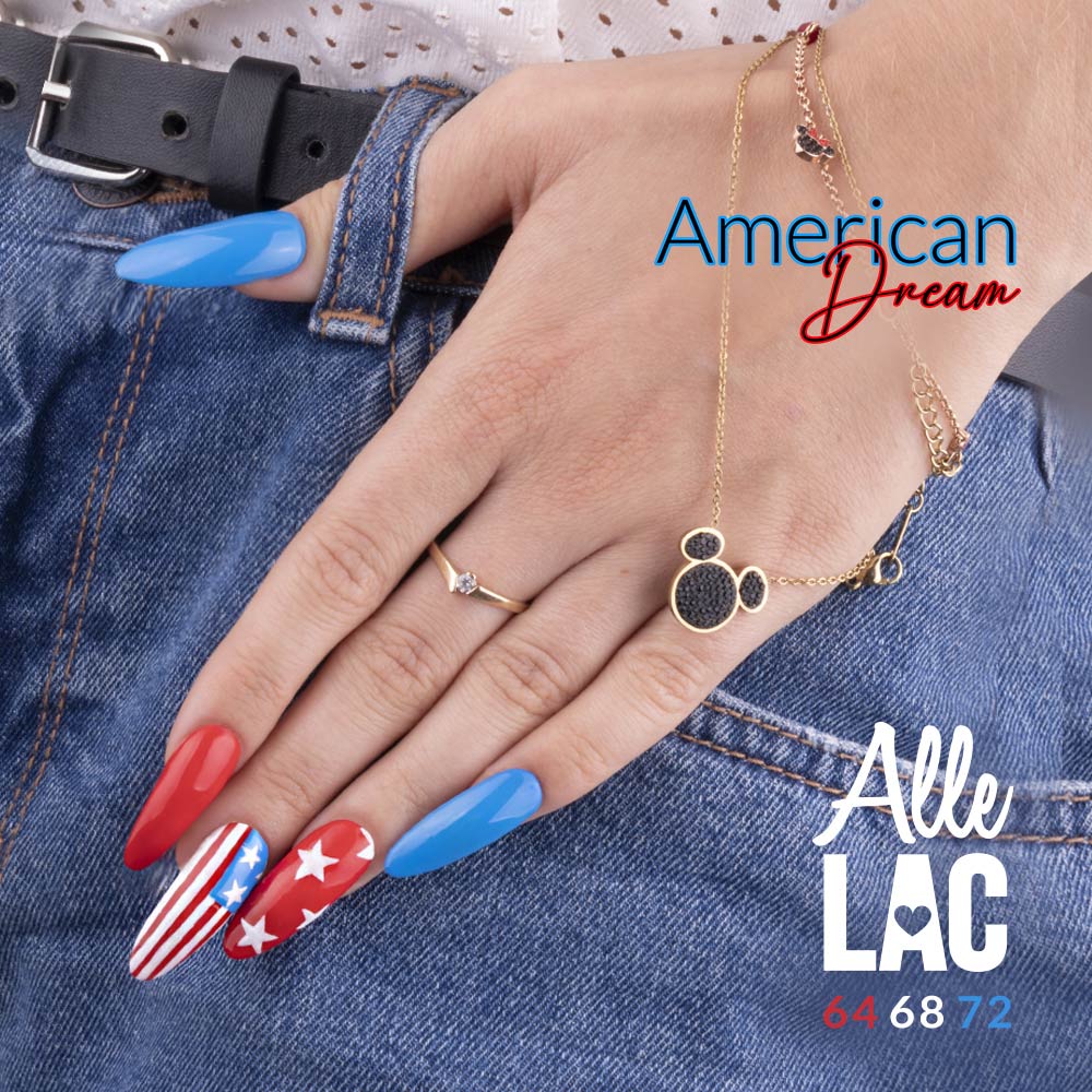 Lakier Hybrydowy Led/Uv Gel Polish Allelac American Dream Collection Nr 67 5 Ml