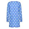 Women's Fashion Casual Comfort Floral Print Mid-Length Cardigan Jacket