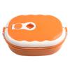 Lunch Box for Students and Office Workers Portable Food Warmer with Thermal Insulation and Stainless Steel Construction
