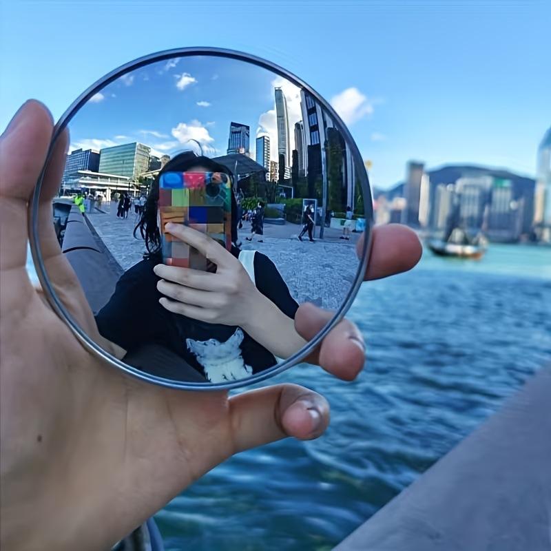Portable Convex Travel Mirror - Wide-Angle Reflection, Compact Shooting Mini Selfie Mirror For Content Creators & Travel Gifts