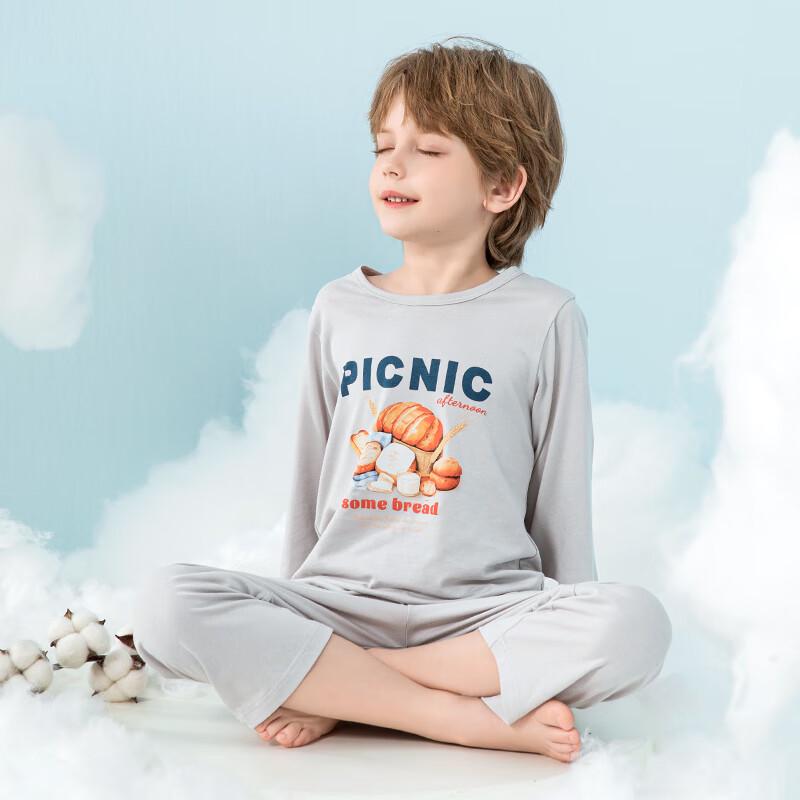 

Emblun Boy s Lightweight Cotton Spring/Summer Pajama Set 130