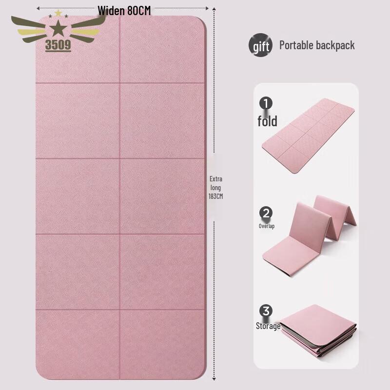 3509 Foldable Anti-slip Yoga & Fitness Mat