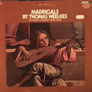 

LP Record WILBYE CONSORT PETER PEARS Madrigals by Thomas Weelkes STS15165 LONDON 1973 US Classical Used