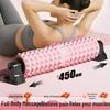Wall-Mounted EVA Foam Roller with Suction Cups for Deep Tissue Massage & Relaxation