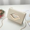 Onns G Fashion Lip Chain Trendy Shoulder Women's Bag Bag Transparent Messenger Mobile Phone Bag