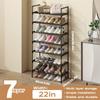 1 Multi-layer Stackable Shoe Rack - Large Capacity Storage, Easy To Install and Remove, Space Saving Design, Durable, Sturdy, Multifunctional