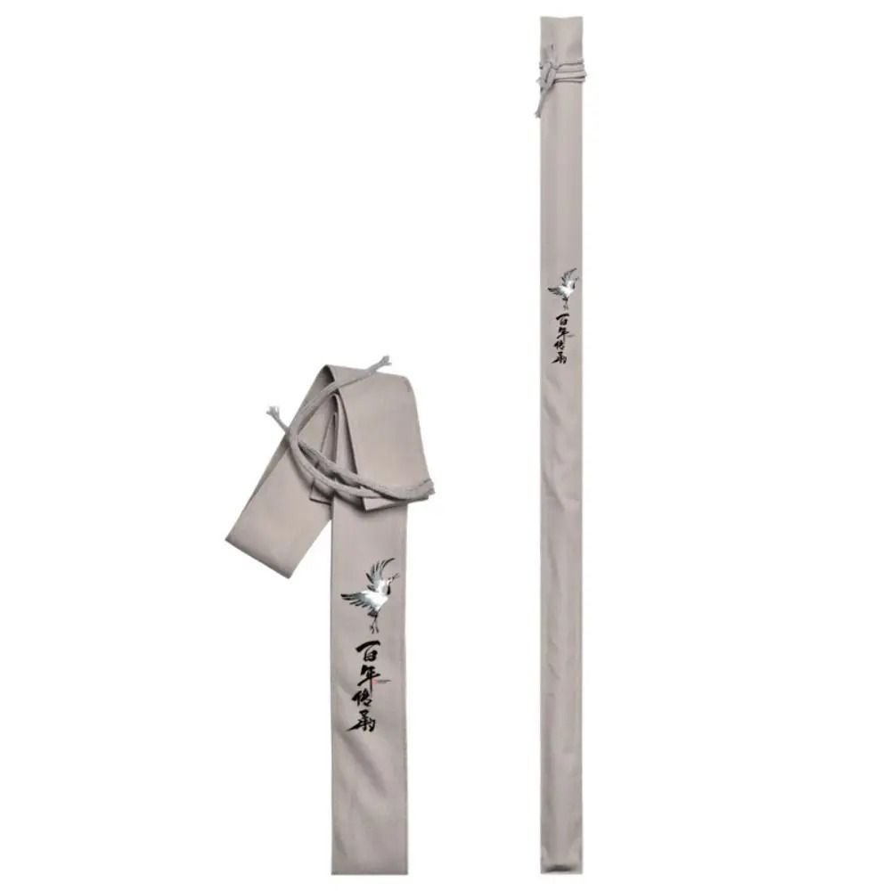 130cm Folding Fishing Bag Canvas Fishing Tackle Bag Crossbody Fishing Rod Bag  Utility Storage