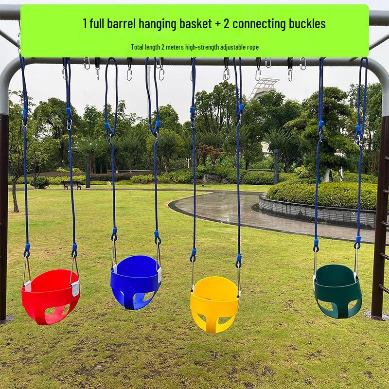 Children's Indoor/Outdoor Climbing and Swing Training Set with Rope Ladder