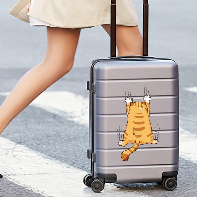 Naklejki z kotami na szyby samochodowe Zabawna naklejka z kotami do zadrapań Urocze naklejki z kotami na samochody, na ścianę, do bagażu samochodowego, na komputer, na okno