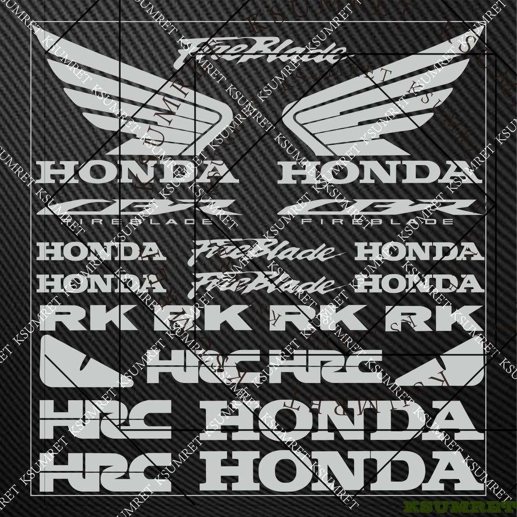 sdsh3 For Honda Fireblade Stickers Motorcycle Sticker Decal Helmet Logo Decals