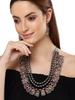 Latest Stylish Fancy Oxidised Silver Tribal Necklace Jewellery Set for Women Multicolor, One, Pure Silver, No Gemstone