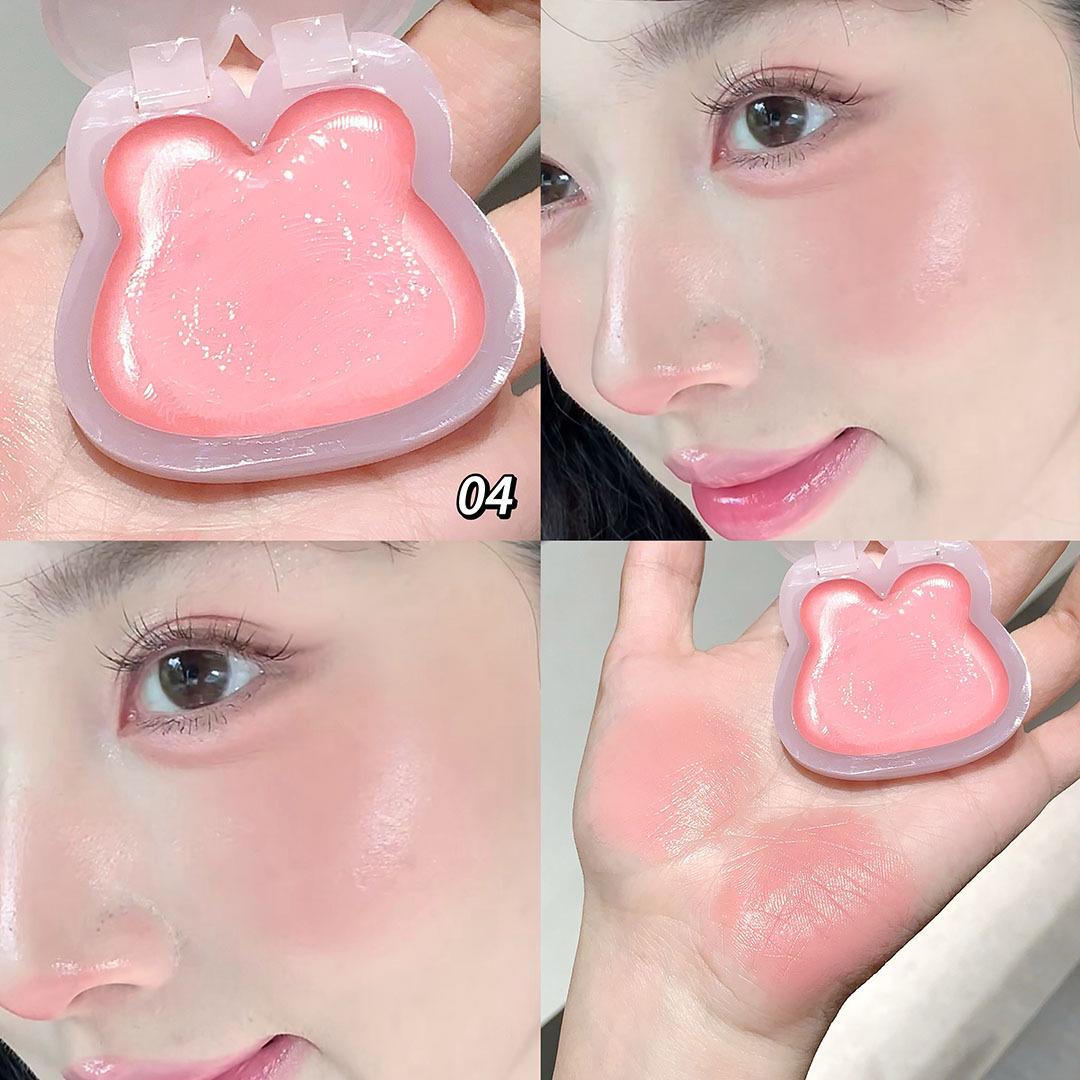 

Каппувіні Маленький Кролик Корейський Сяючий Багатофункціональний Стік: Наповнюючий хайлайтер і рум яна для природного, милого образу