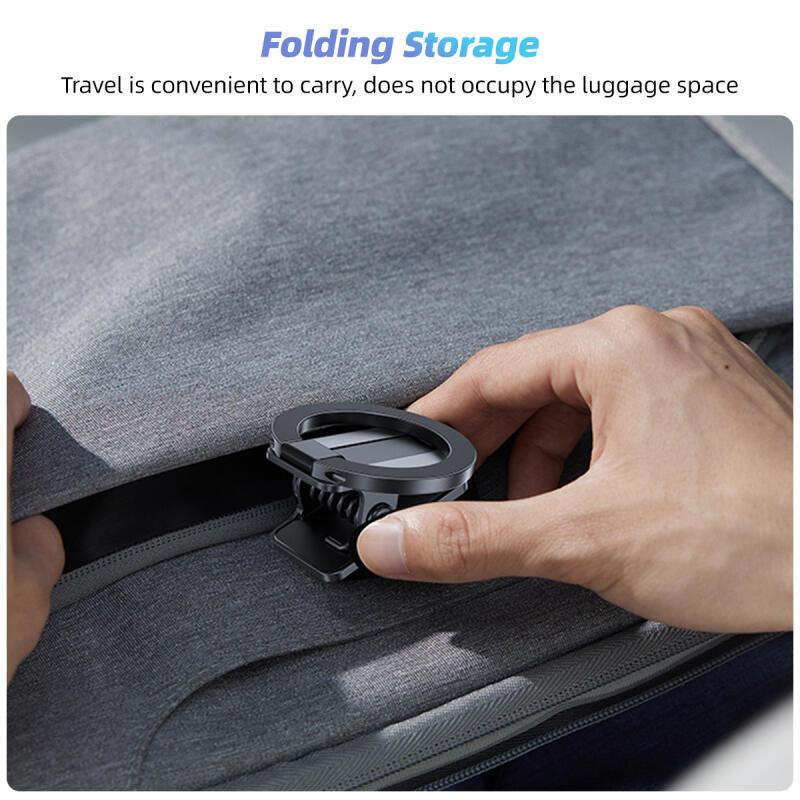 HdoorLink Magnetischer Armaturenbrett-Autotelefonhalter-Clip für MagSafe, Multifunktions-Magnet-Mobiltelefon-Halterung für Reisen, Flugzeug, Küche, Fitnessstudio