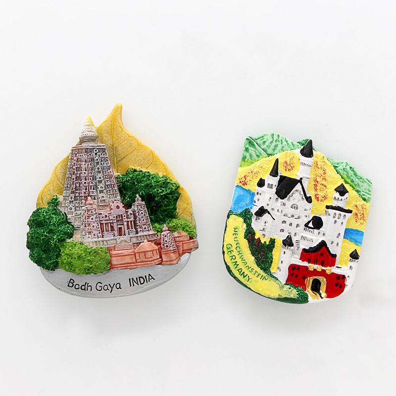 Kühlschrank magnetische Kühlschrankaufkleber Deutschland Kölner Dom Berlin Heidelberg neikal Dresden München Deutschland Tourismus Souvenir