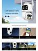 ICSEE 3-Lens 8x Zoom Wireless Outdoor 3K HD Surveillance Camera