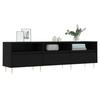VidaXL Meuble TV noir 150x30x44,5 cm bois d'ingénierie 831269