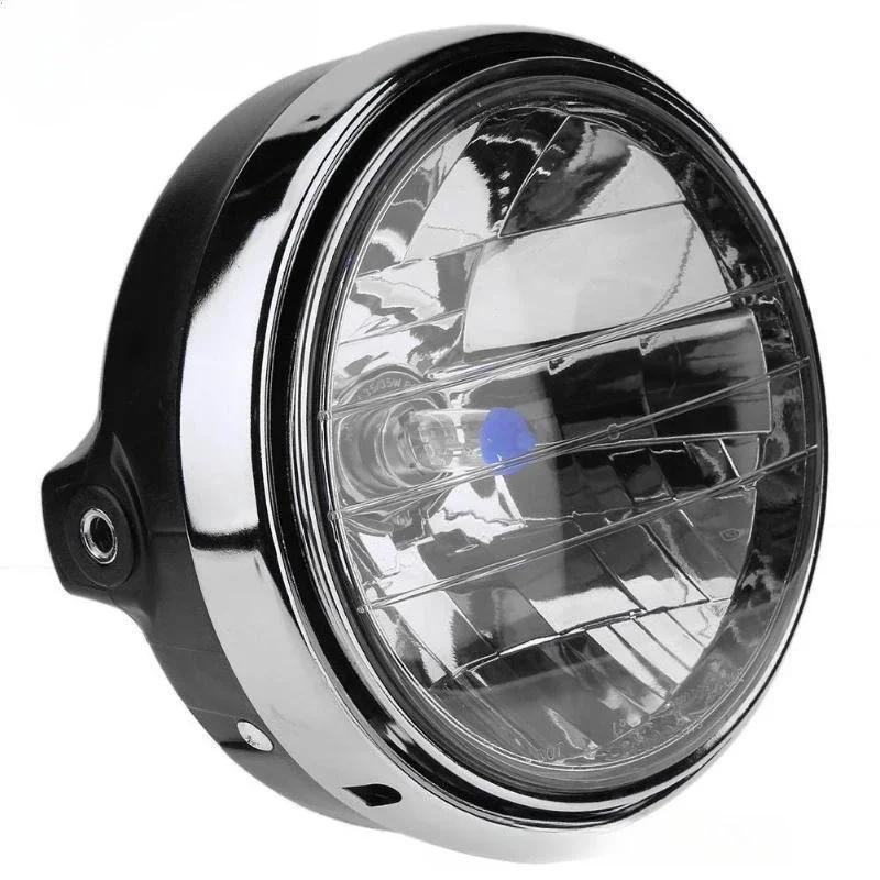 New Hot1pcs Crystal Headlights Motorcycle Hornet 600 900 CB400/900 Modified Headlight Assembly Motorcycle Headlight