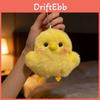 Plush Animal Keychain With Cute Cartoon Chick Design For Kids And Teens