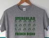 Stereolab T-Shirt, Französischer Disko, Avant-Pop, Indie Electronic, Experimentell - Siebdruck