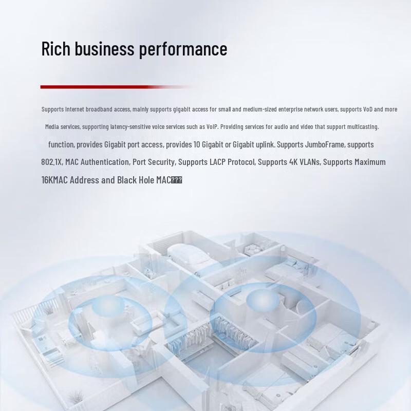 H3C S5130S-10P-HPWR-EI Gigabit Managed PoE Switch