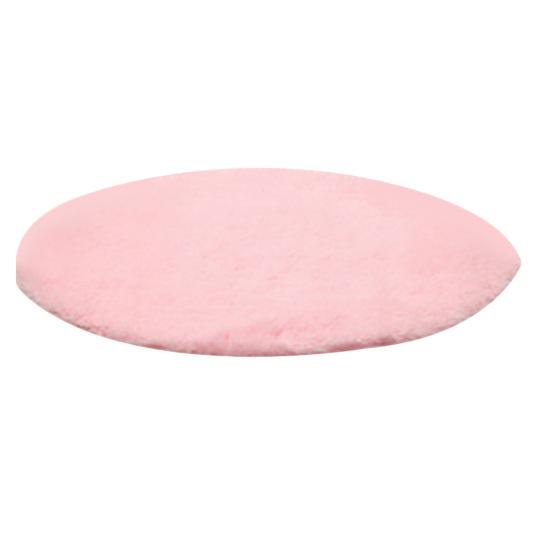 120cm Round Fluffy Soft Rug Anti-Slip Floor Mat Carpet Cushion Bedroom Decor