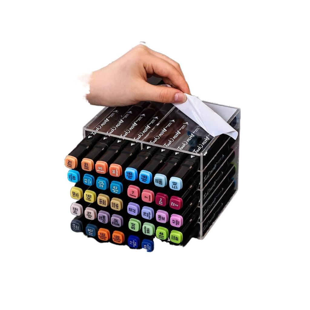 Acrylic Pen Holder & Art Stationery Organizer Display Rack