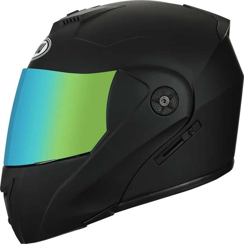 Motorbike Helmet DOT Flip Up Double Lens Unisex Helmet With Visor Cross Section Helmet Modular Flip Helm Motorcycle Helmets