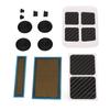 Game Console Protection Kit Stickers Dust Screen Dust Plug Joystick Cap Game Console Skin Protection Set for Steam Deck