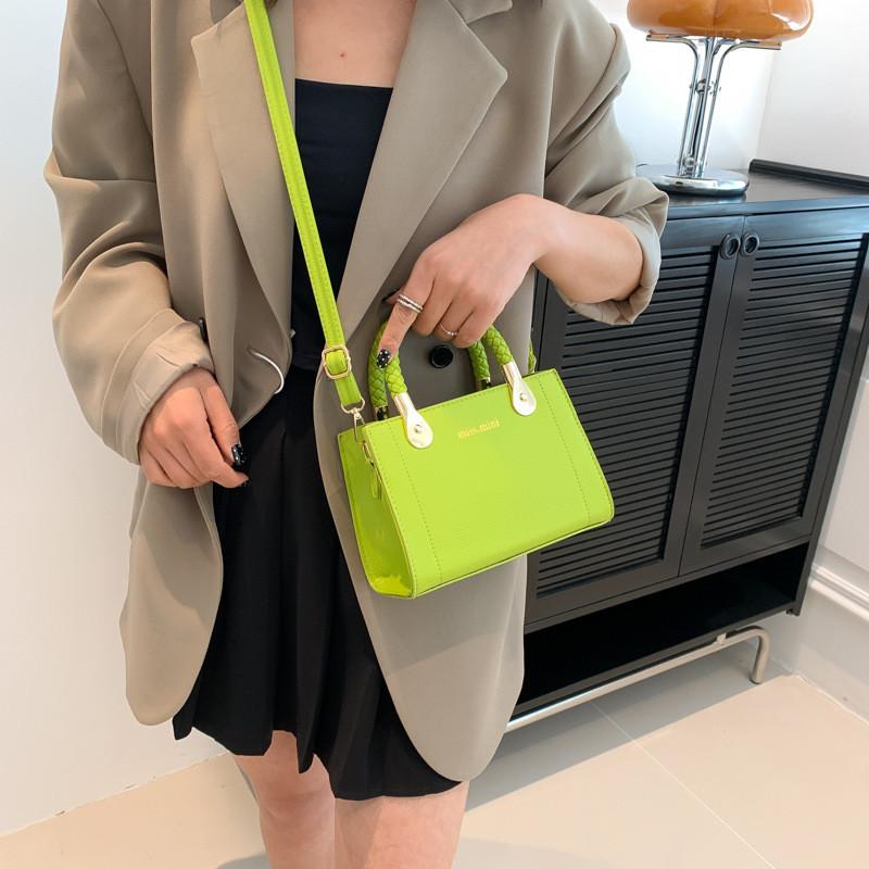 Trendy Pu Leather Handbag For Women 2023 Summer Fashionable Shoulder Bag With Vintage Crossbody Design