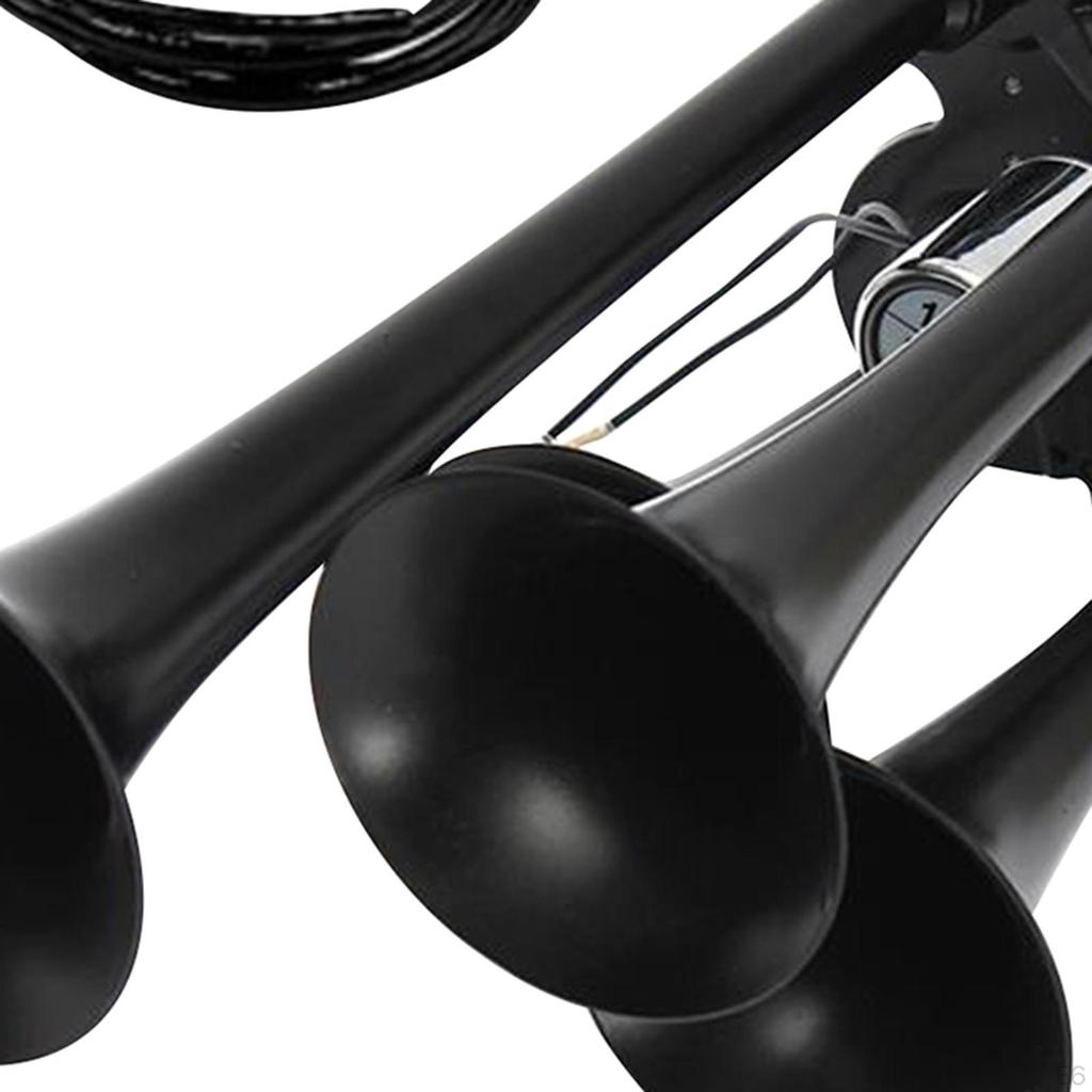 Four Trumpet Train Air Speaker Replacement Modification Parts Accessory for Vehicles Boats