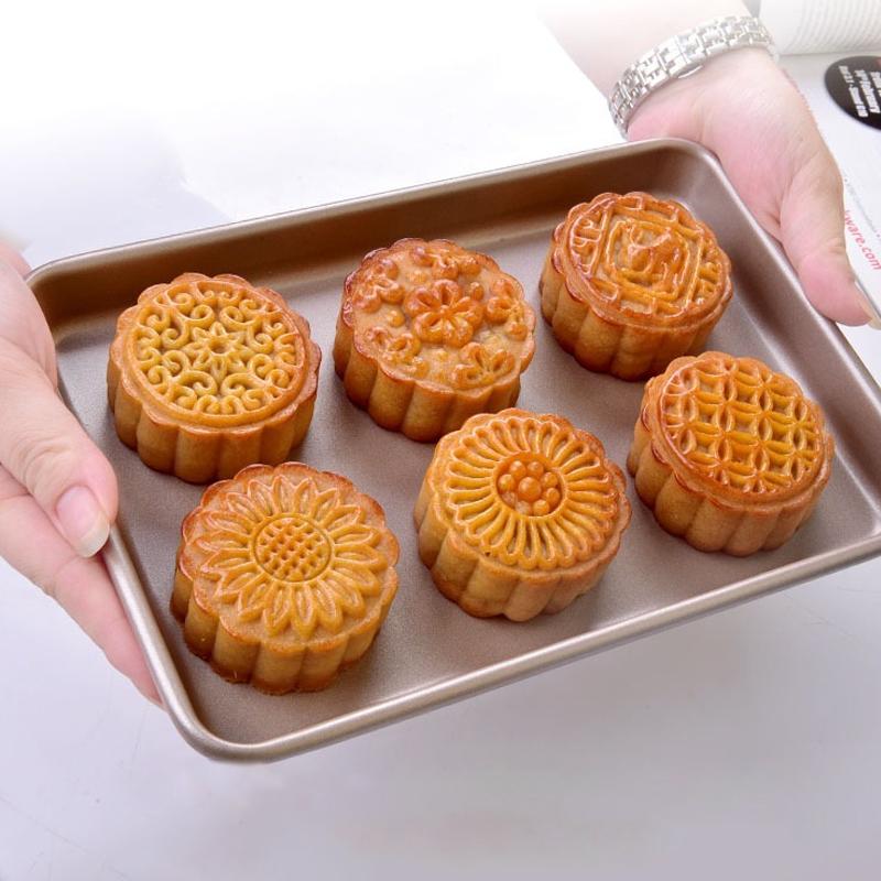 Rectangle Loaf Pan Round Shape Bread Baking Mould Cake Bread Toast Non-Stick Toast Box with Lid Household Kitchen Baking Tools